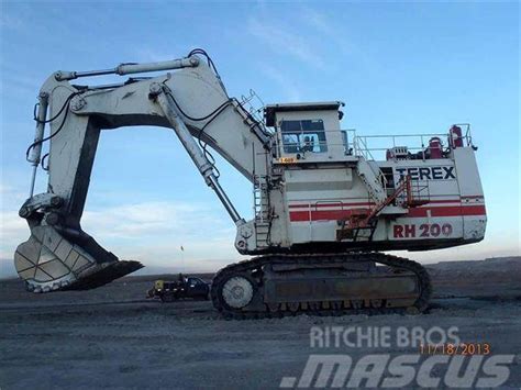 terex mini digger for sale|rh200 excavator.